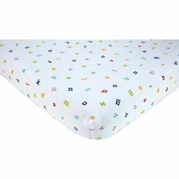 Pinwheel Alphabet Dreams Collection 3-Piece Blue Comforter Set - Picture 3 of 4